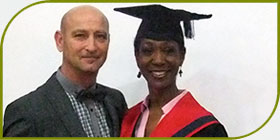 Well done on your graduation Pea!