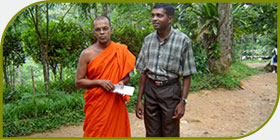 Principal and English teacher of Alapaladeniya Maha Vidyalaya